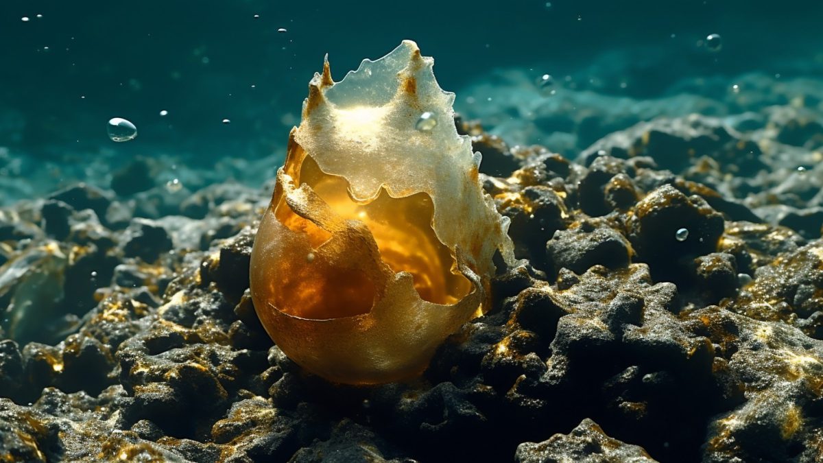 Descubren un misterioso "huevo dorado" en las profundidades del océano cerca de Alaska