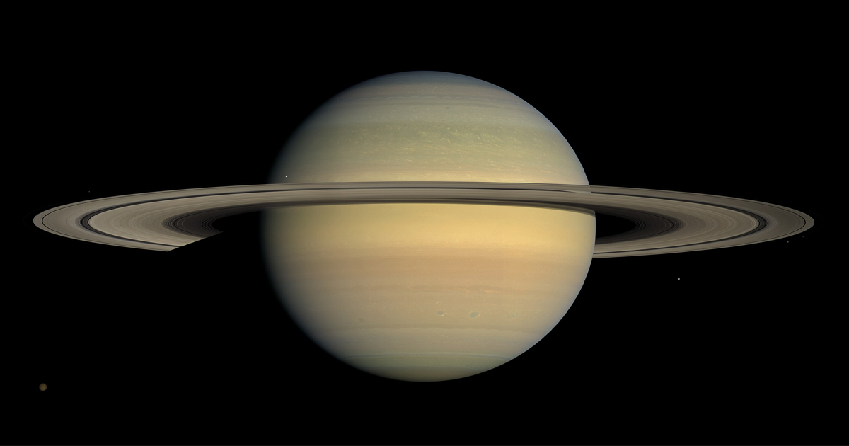 Saturno, el único planeta del Sistema Solar que flotaría en el agua