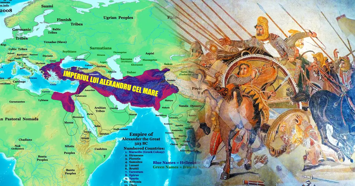 ¿Qué pasó con el imperio de Alejandro Magno después de su muerte?