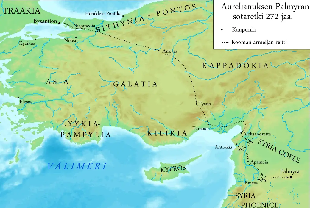 Aureliano, el emperador que unió el Imperio Romano