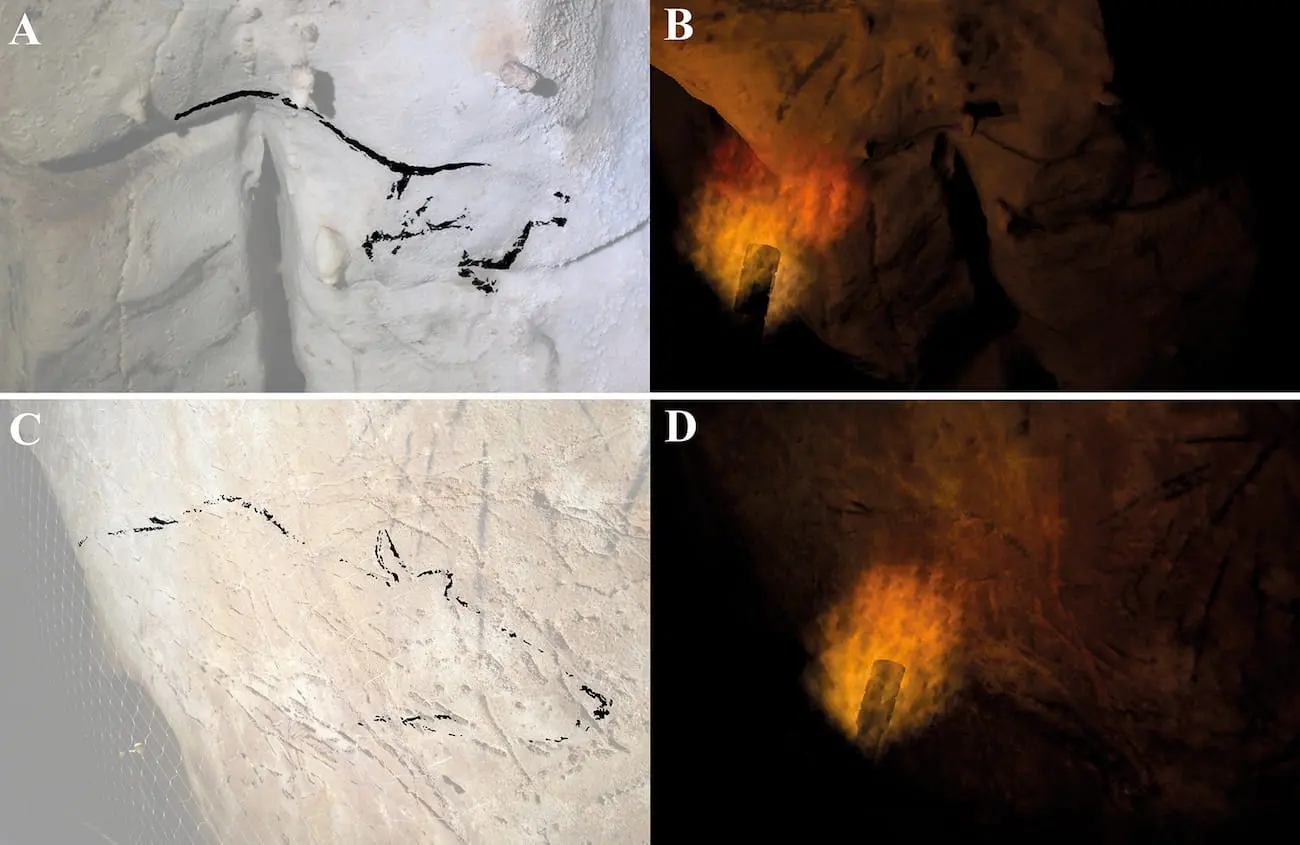 El arte rupestre de la Edad del Hielo está influido en parte por el fenómeno de la pareidolia