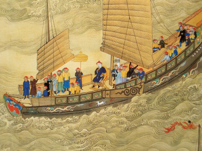 La teoría de que los navegantes chinos descubrieron América 71 años antes que Cristóbal Colón