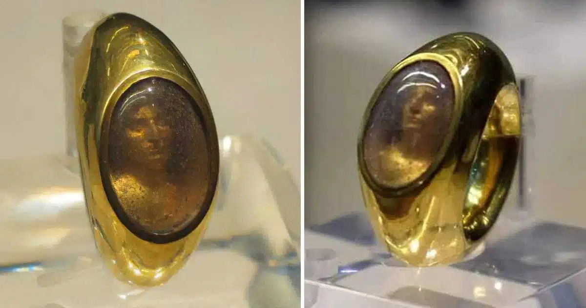 Un anillo de 1.900 años contiene una imagen holográfica: el anillo de Titus Carvilius Gemello