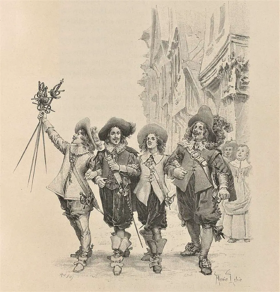 La verdadera historia de D'Artagnan y los tres mosqueteros