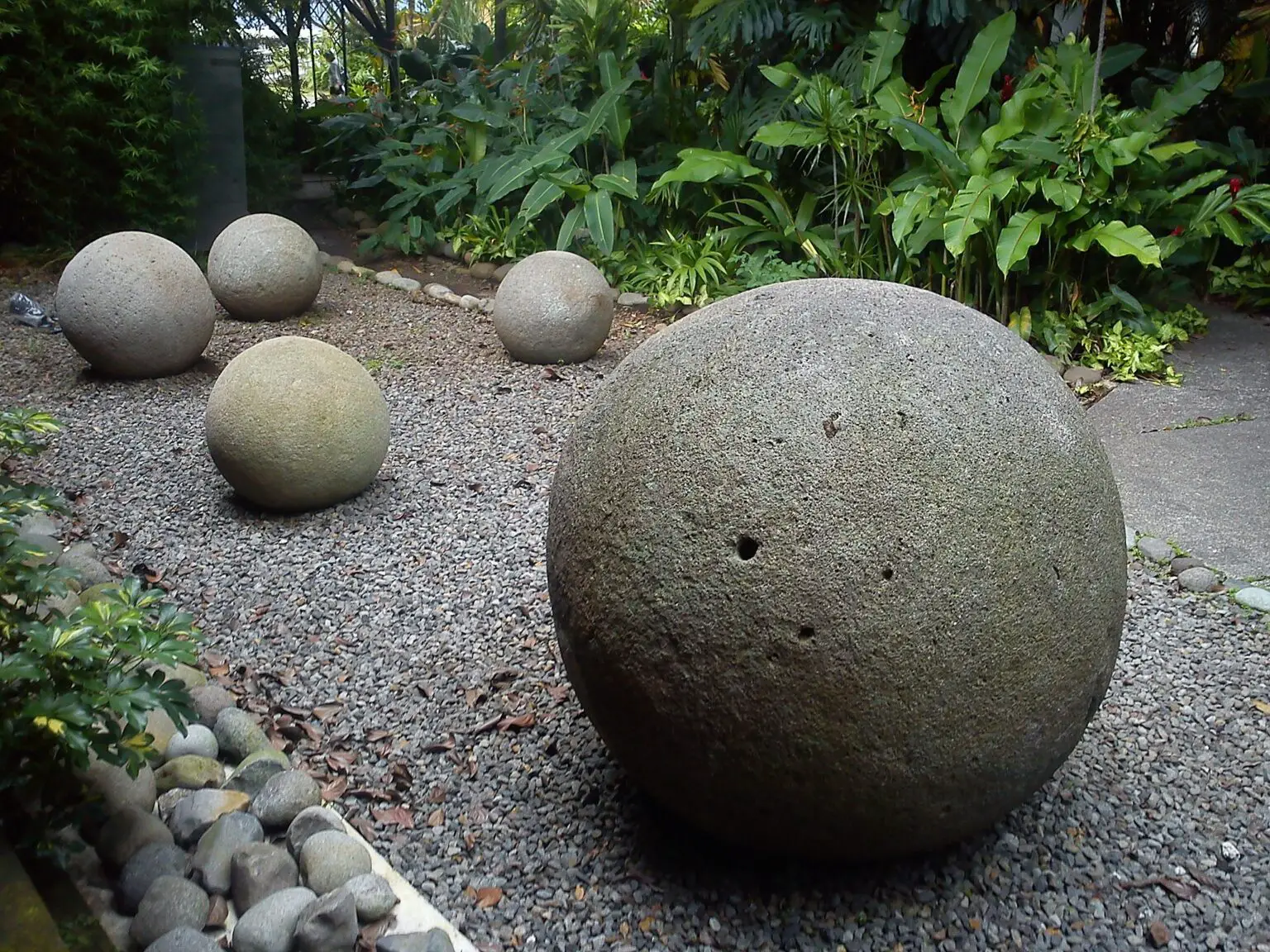 Esferas de piedra antiguas de Costa Rica