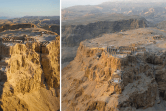 Masada, la legendaria fortaleza en el desierto de Judea