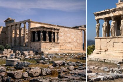 La historia del templo Erecteion, la fascinante estructura de la Acrópolis de Atenas