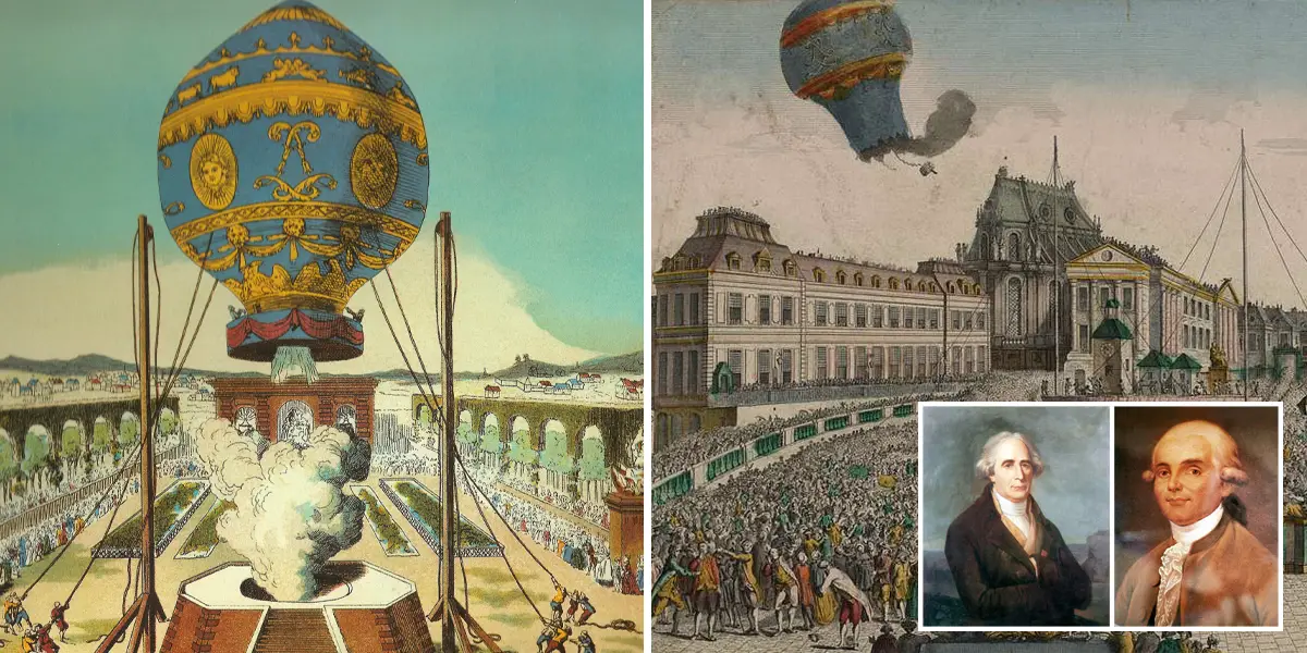 La historia de los hermanos Montgolfier, los inventores del globo aerostático -Revista Interesante