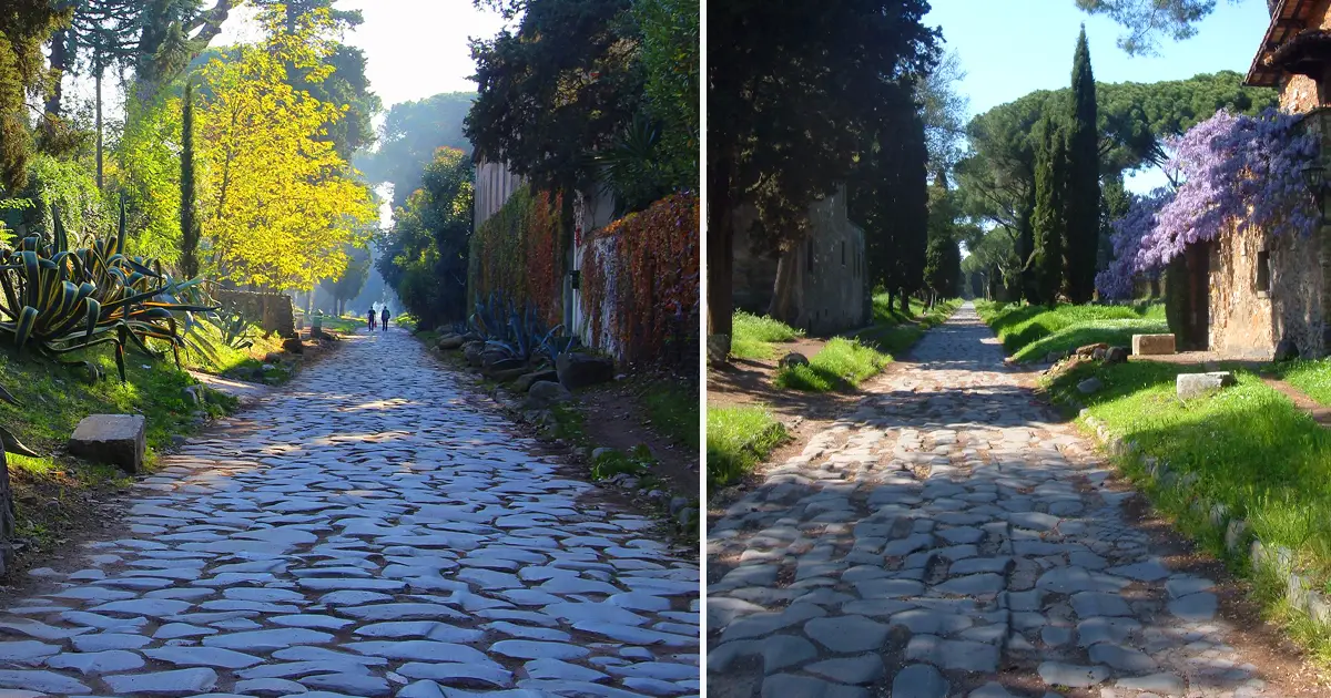 Via Appia, una de las vías más importantes de la antigua Roma, construida hace más de 2.000 años -Revista Interesante