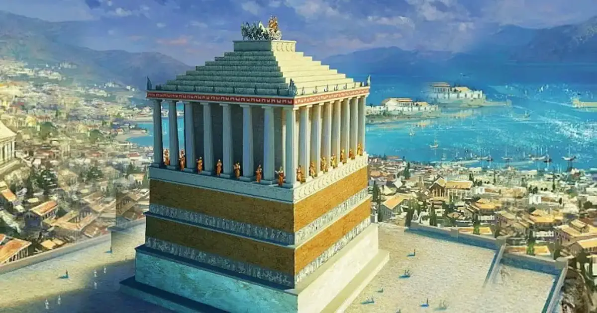 La historia del Mausoleo de Halicarnaso, una de las 7 maravillas del mundo antiguo