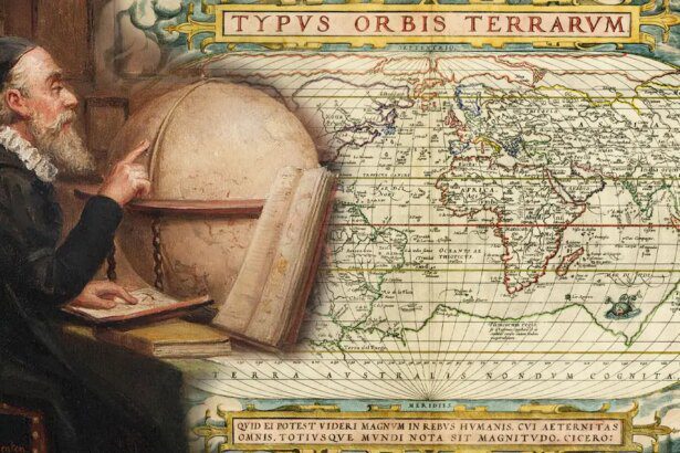 Abraham Ortelius: Creador del primer atlas geográfico moderno, llamado "Teatro del Mundo"