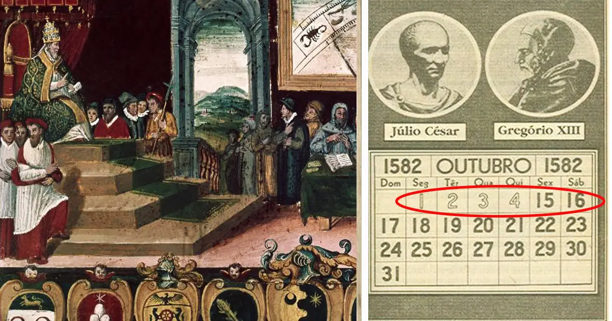 Adopción del Calendario Gregoriano: 1582, el año en que diez días desaparecieron en una noche