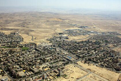 'Arad en Israel, la ciudad entre dos desiertos