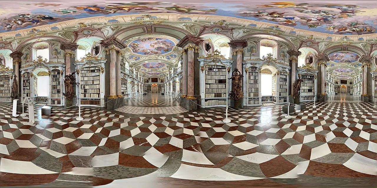 La biblioteca monástica más grande del mundo, una auténtica joya del barroco