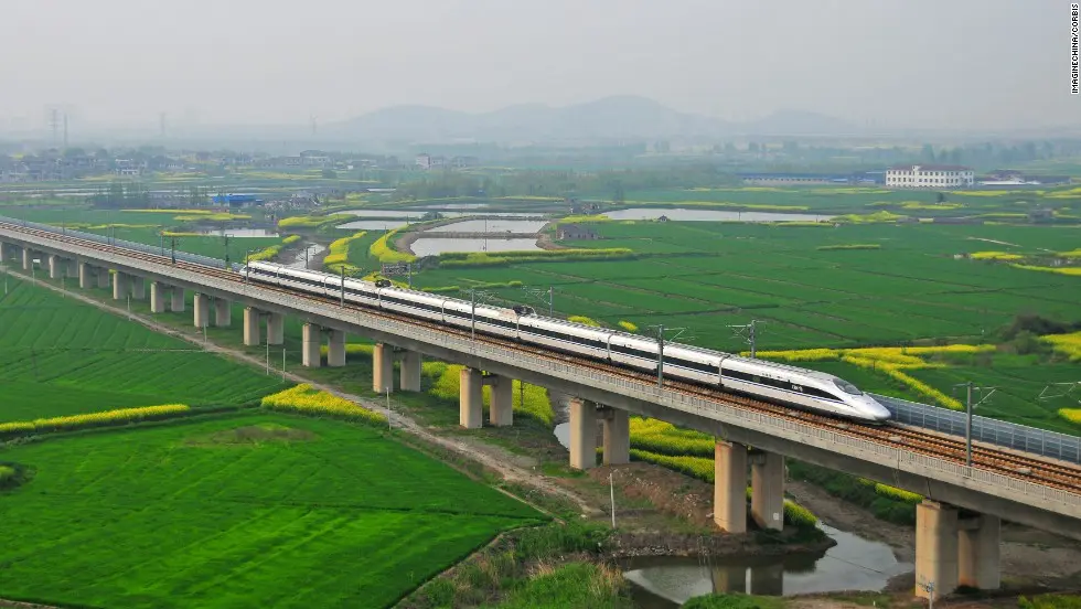 Danyang-Kunshan, el puente ferroviario más largo del mundo