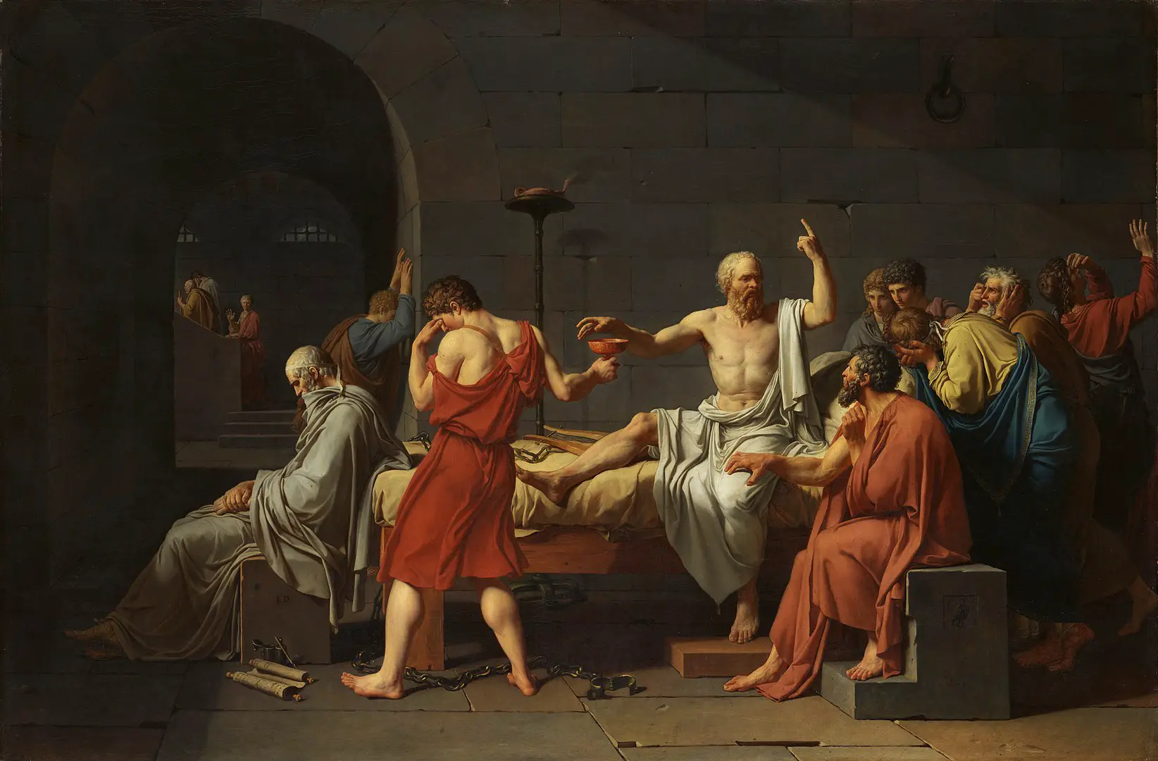 El motivo por el que Sócrates, el primer filósofo de la antigüedad, fue condenado a muerte