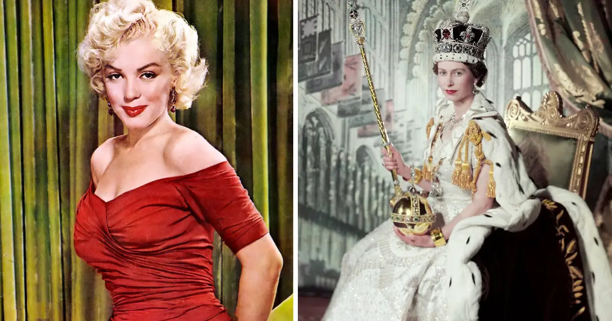 El momento en que la reina Isabel II y Marilyn Monroe se conocieron: