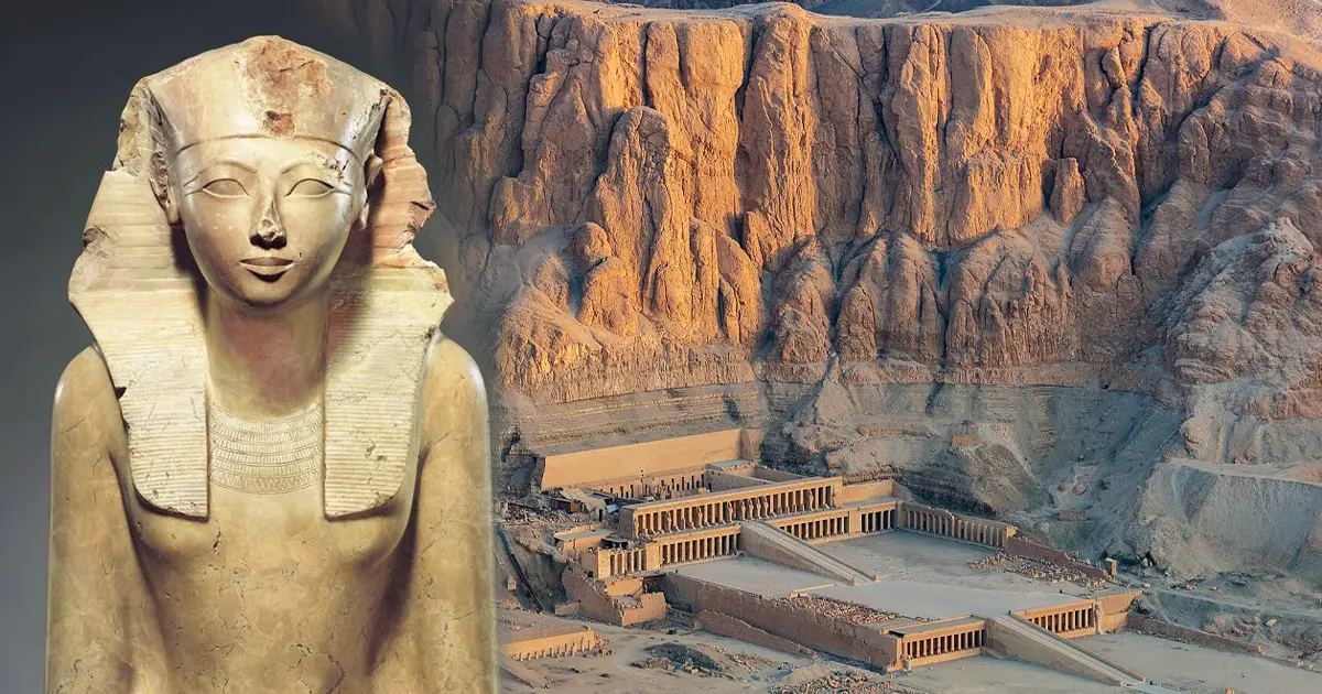 Djeser-Djeseru: El gran templo funerario de la reina faraona Hatshepsut, considerado un milagro arquitectónico -Revista Interesante