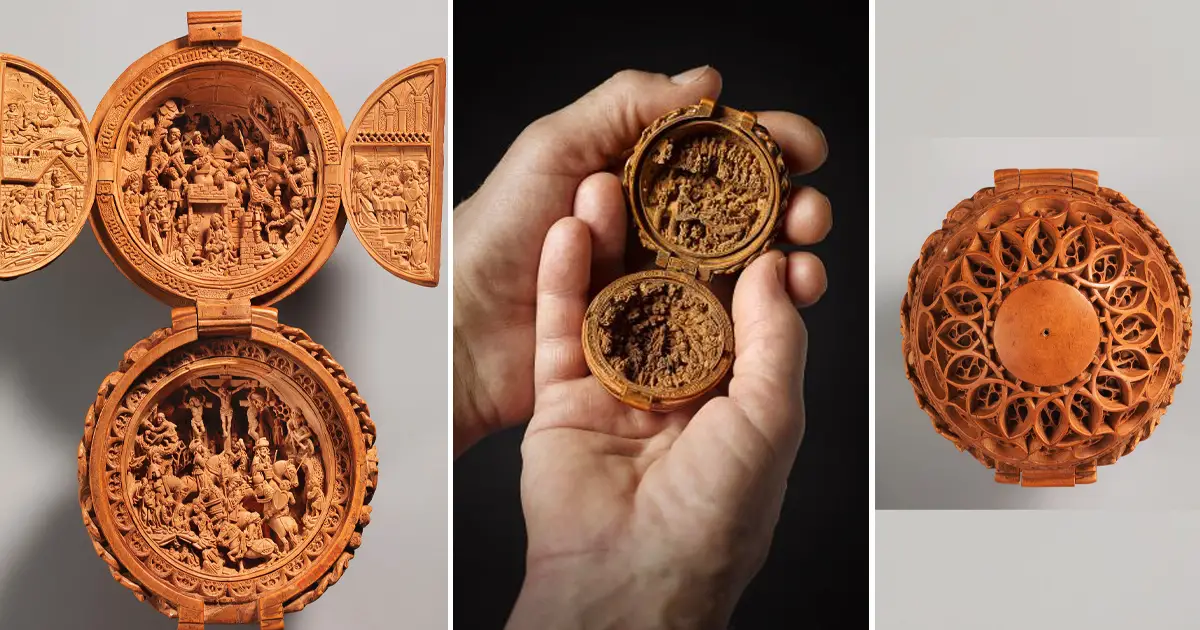 Maravillosas miniaturas talladas en madera: Son del siglo XVI y tienen un detalle increíble