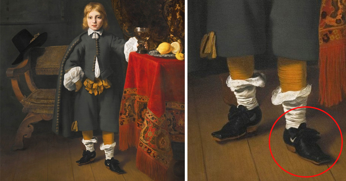 El misterio de las zapatillas Nike a partir de una pintura de 400 años