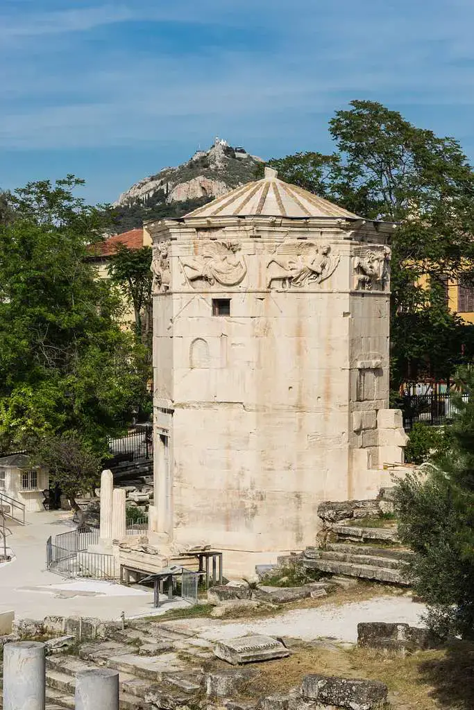 La Torre de los Vientos en Atenas: La primera estación meteorológica de la historia