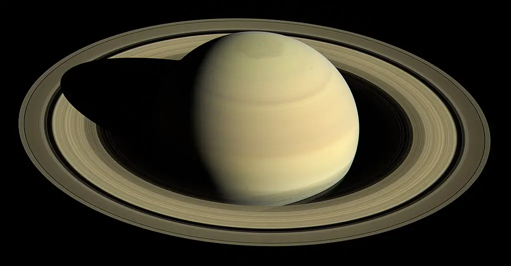 Los icónicos anillos de Saturno 