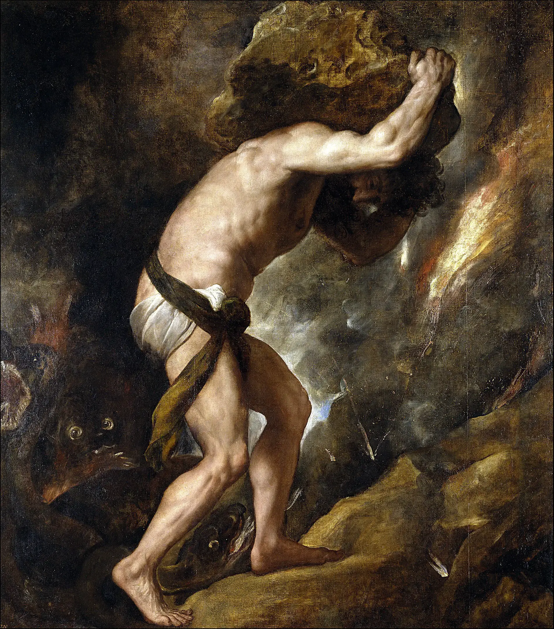 El mito de Sísifo: el personaje condenado a hacer rodar una roca sin cesar hasta la cima de una montaña, sólo para que la roca vuelva a caer.