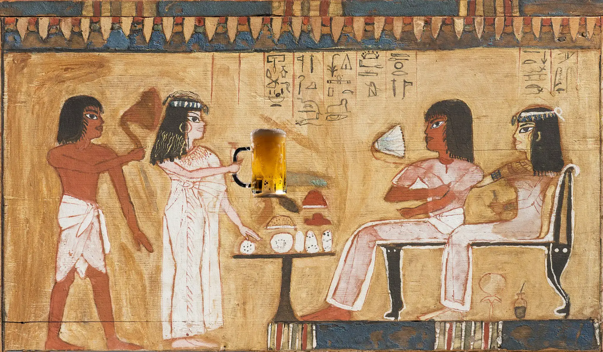 Cerveza en el Antiguo Egipto: se utilizaba como medicina, pero también como moneda