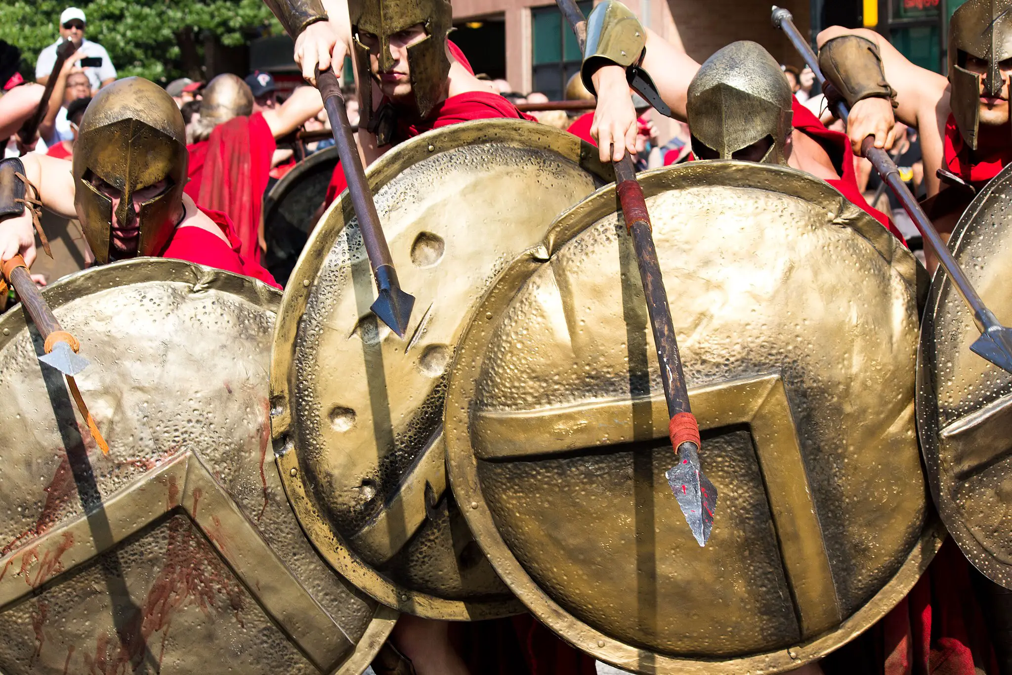 El destino de los viejos espartanos que ya no podían participar en las batallas.