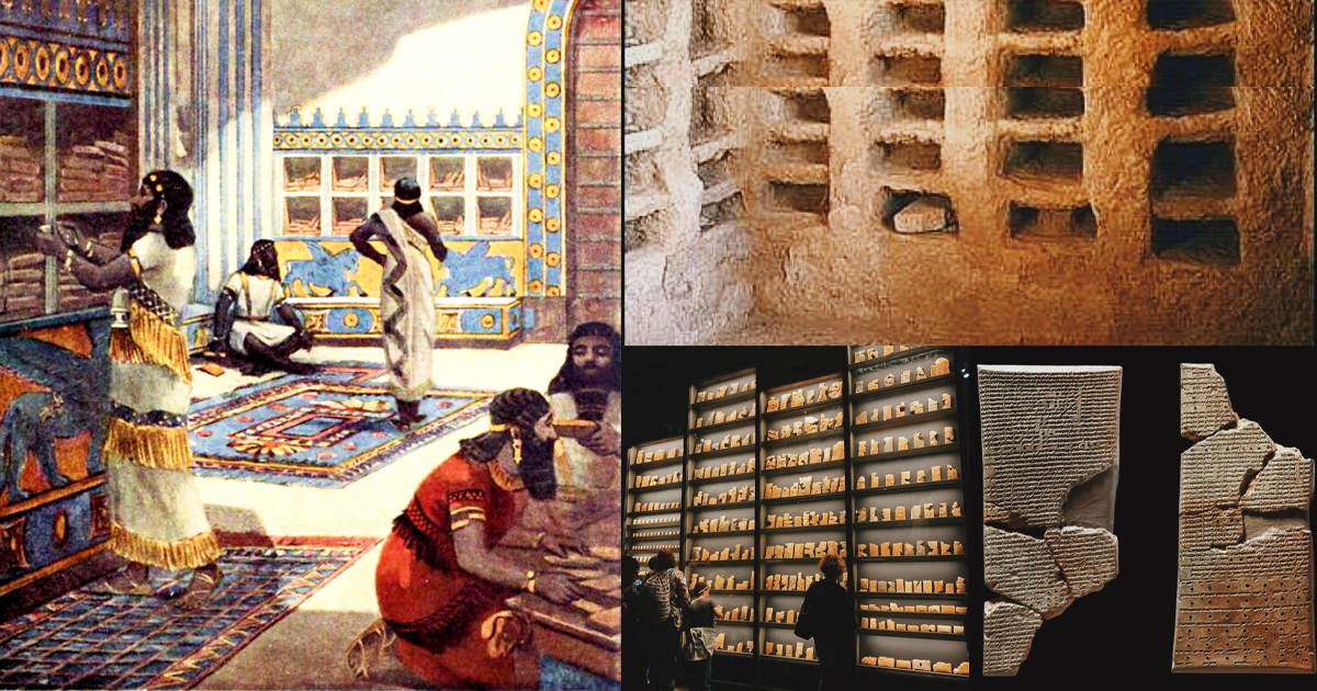 Ashurbanipal, la biblioteca más antigua del mundo: Albergaba más de 30.000 tablillas de arcilla -Revista Interesante