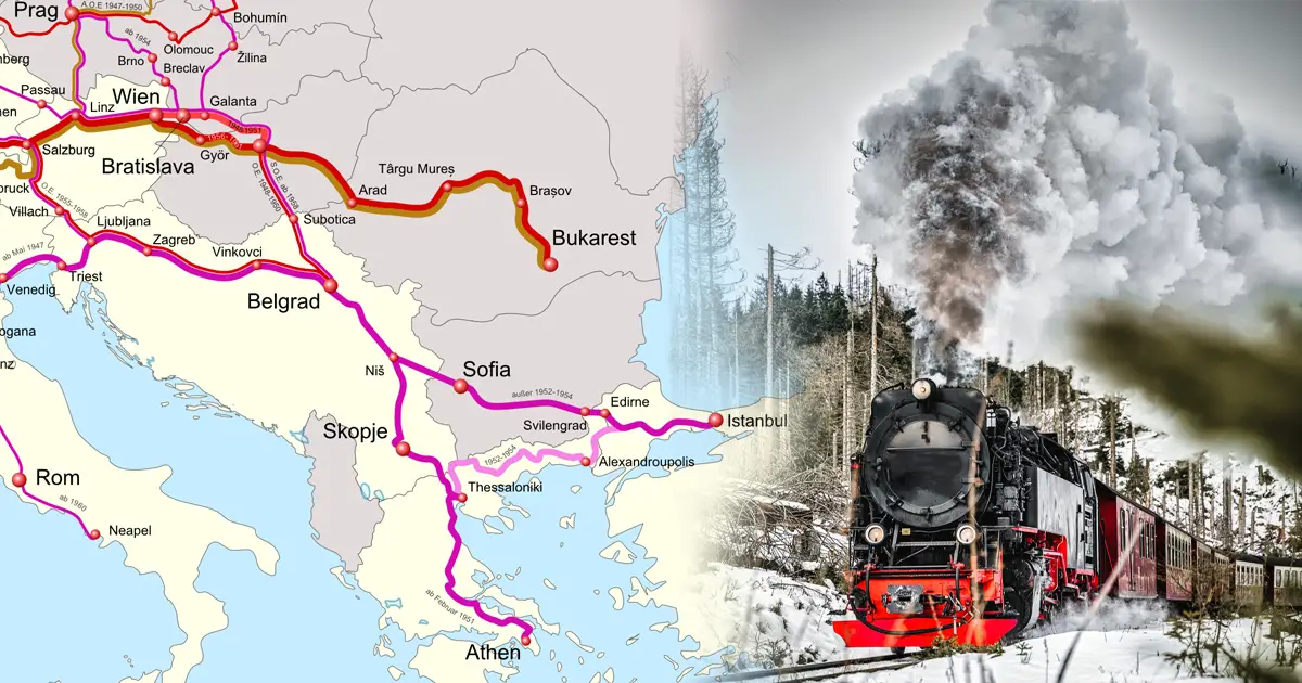 La historia del fascinante Orient Express, apodado "el el tren de los reyes" -Revista Interesante